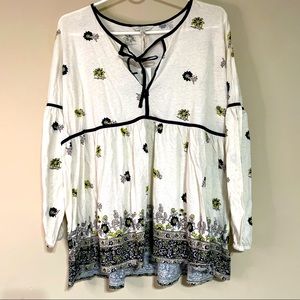 Lucky Brand Peasant Top